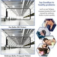 thumbnail image 4 of 3-Pack 100W LED Corn Bulb, E26/E39 Mogul Base Lamp, 14000LM,5000K Daylight,AC85-265V, Replacement 350-400 Watt Metal Halide HID HPS CFL., 4 of 6