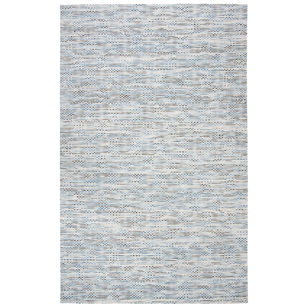 SAFAVIEH Marbella Johann Abstract Area Rug, Navy/Beige, 3' x 5'