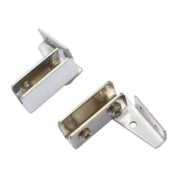 Cabinet Hinges Shaped Rotating Glass Hingeglass Door Shaft Stainless Steel Upper and Lower Hinge Cabinet Door Shaft