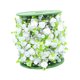 thumbnail image 1 of 82 pies / 25 m Rose Flower Faux Pearl String Beads Garland Roll para el jardín de su casa Blanco Sunnimix cadena de perlas de flores, 1 of 7