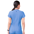thumbnail image 2 of Adar Pro Heather Blouses Médicales pour Femmes - Blouse Médicale Moderne à Col en V, 2 of 7