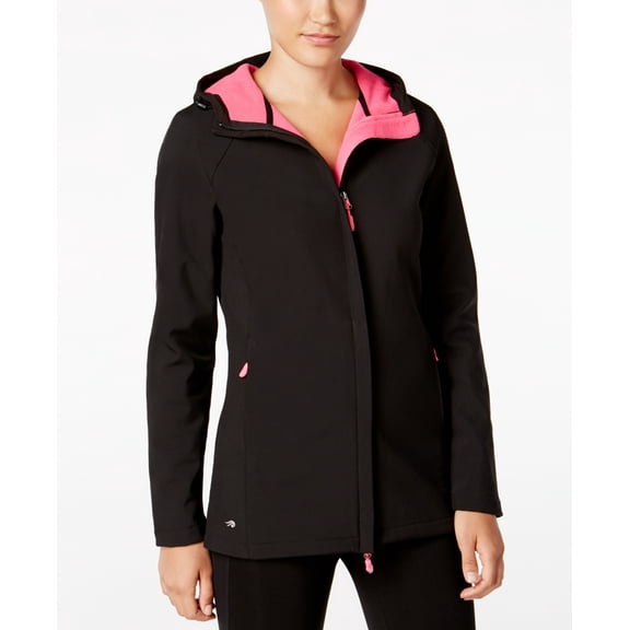 Ideology Womens Hooded Rain Jacket Size S