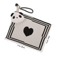 thumbnail image 2 of unbranded Porta Pañuelos Para Auto Colgante Reutilizable Panda Con Almacenamiento Múltiple Color Multicolor, 2 of 6