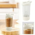 thumbnail image 2 of Electric Protein Shaker Bottle - USB Rechargeable 14oz Vortex Mixer Cup, BPA-Free Self-Stirring Mug for Coffee, Protein Shakes & Smoothies, 2 of 6