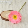 thumbnail image 3 of Mdesiwst 1Pc Artificial Gerbera Jamesonii with Stem Fake Silk Flower Table Centerpiece Faux Flower Branch Floral Arrangement Decoration, 3 of 8
