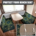 thumbnail image 2 of XYZCANDO Symmetrical Psychedelic Fractal Pattern RV Dinette Cushion Covers Washable Camper Seat Covers, Stretch, Suitable for Couch RV Camper, Fit for RV Couch RV Dining Table, 2 of 8