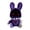 Purple, variant on Five Nigh-Plush Nightmare Bonnie,Foxy,9.8" Plush Stuffed Animal Doll FNAF Five Night At Freddy's Toy,Freddy Plush FNAF Plushies for Game Fans,Kids,Girls,Boys