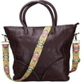 thumbnail image 3 of SURJDE Bandoulière pour Sacs à Main Remplacement Réglable Style Guitare Multicolore (Volant), 3 of 4