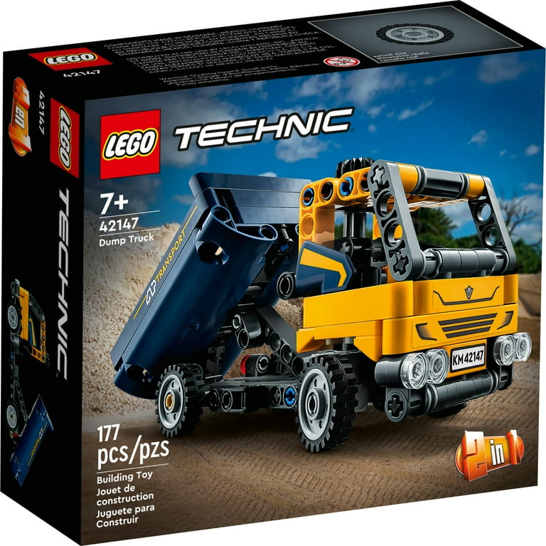 Lego excavator and truck hotsell