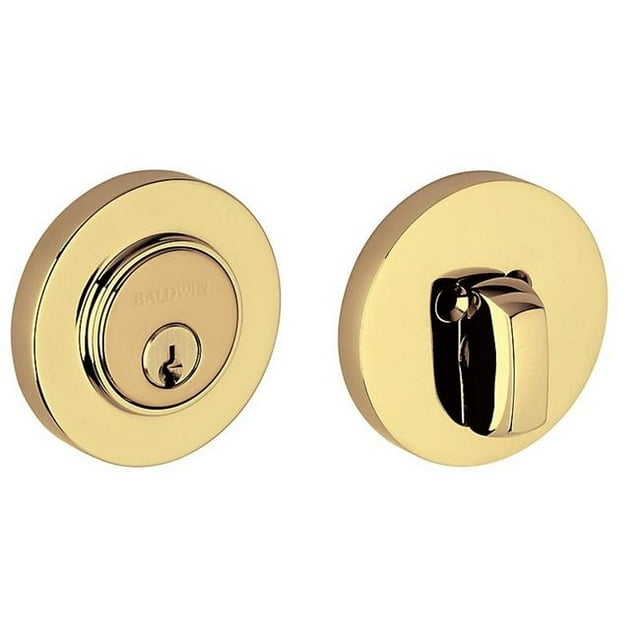 Baldwin 8244260PAT Contemporary Deadbolt - Polished Chrome
