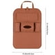 thumbnail image 3 of Organizador de asiento de coche con bandeja plegable | Bolsa de almacenamiento de cuero artificial para el asiento trasero | Organizador colgante para teléfonos, juguetes, botellas y refrigerios |, 3 of 6