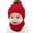 Red, variant on SinhoonToddler Kids Warm Beanie Crochet Cap Scarf 2pcs Baby Sets Solid Color Winter New Baby Boy Knit Hats Girl Hat