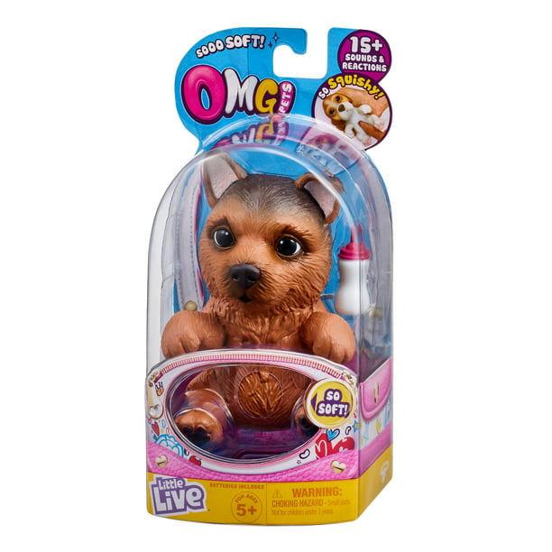 Little Live OMG Pets Interactive Soft Puppy Dog (Style May ...