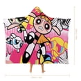 thumbnail image 2 of The Powerpuff Girls Wearable Blanket Cloak Arctic Velvet Hooded Blanket Soft Fuzzy Hoodie Blanket Cape for Adults Kids 40"x50", 2 of 8
