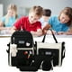 thumbnail image 1 of Conjunto de mochila escolar para niños niños y niñas | Mochila de lona de gran capacidad con bolsa de mensajero, bolsa de viga, estuche de lápices, bolso | Mochila escolar ligera y duradera de 15,7, 1 of 5
