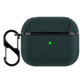 thumbnail image 1 of HEVIRGO Coque de Protection Étanche Anti-Poussière Résiliente Compatible Bluetooth Étui de Protection en Nylon pour AirPods 3, 1 of 10