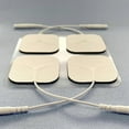 thumbnail image 3 of Tampons de Remplacement pour Électrode Tens, Tampons de Massage, Thérapie Corporelle, Auto-Adhésifs, Réutilisables, 2.0mm, 3 of 5