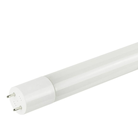 Sunlite 87923 LED T8 Plug & Play Light Tube (Type A) 4 ft, 12 Watt (32W Equivalent) 1800 Lumens, Medium G13 Bi-Pin Base, Dual End Connection, Electronic Ballast Compatible, 5000K Super White