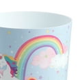thumbnail image 3 of Allure Home Creations Unicorn and Rainbow Wastebasket, 3 of 3