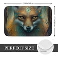 thumbnail image 2 of Sikiie Vintage Pattern Fox Print Flannel Anti-slip Floor Mat 16x24in, Thickened Dustproof Entrance Door Mat Floor Mat for Kitchen, Bathroom, Laundry Room, 2 of 7