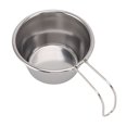 thumbnail image 1 of Camping Cup, Food Grade Unique Stackable Safe Camp Bowl Tableware Metal  for Hiking for Tea, 1 of 7