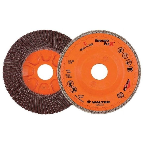 Walter 15R454 Enduro-Flex Lot de 10 Disques de Finition Abrasifs 40 Grains