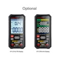 thumbnail image 2 of HABOTEST HT127A Multimètre Numérique Intelligent Écran LCD TN de 3,1 Pouces 6000 Unités Compteur Universel Portée Automatique Vrai RMS Mini Compteur Multifonction Testeur NCV 600V Voltmètre 6A Ampèremètre 60MΩ Ohmmètre 60mF, 2 of 8