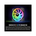 thumbnail image 2 of Thermaltake SWAFAN EX 12 RGB PC Cooling Fan, 3 Pack, 500 ~ 2000 RPM, Magnetic Connection, Reversable Blades, controller included, CL-F143-PL12SW-A, 2 of 5