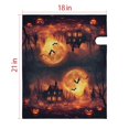 thumbnail image 4 of Horror Orange Pumpkin Spooky Halloween Mailbox Cover,Magnetic 18x21 Inch Mailbox Wrap Water Proof Reusable Halloween Post Letter Box Covers for Yard Farmhouse Decorative, 4 of 5