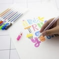 thumbnail image 4 of 20 Set Scented Gel Pens Glitter Color More Ink Fruit Flavors Pen Coloring Books, 4 of 6