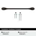 thumbnail image 4 of Amerock Ravino 6-5/16 inch Center-to-Center Oil-Rubbed Bronze Cabinet or Furniture Pull, 25 Pack, 4 of 4