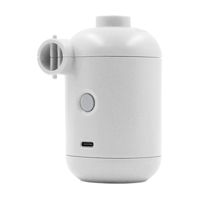 Portable Air Pump, Electric Air Pump Rechargeable USB, Mini Air Pump Inflator Deflator for Air Mattress, Inflatable Boat, Pool Floats, Vacuum Storage Bags, Outdoor Camping and Home Use