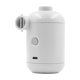 thumbnail image 2 of Bomba inflable eléctrica USB | Bomba de vacío portátil para colchones de aire | Deflador mini inflador de alto caudal de 140L/min | Recargable Tipo-C | Juego de 4 boquillas | Blanco/Azul | Plástico, 2 of 6