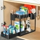 thumbnail image 1 of Organizador de Cocina Extraíble Debajo del Fregadero de 2 Niveles, Organizador Lavabo con 5 Ganchos y 2 Cestas de Almacenamiento, Estante paMultifuncional para Cocina o Baño, 1 of 6