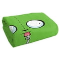 thumbnail image 3 of Invader Zim Beach Towel, 30"x60", Invader Zim Gir Face Beach Towel, 3 of 6