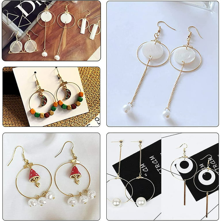 Buy DIY Crafts Earring Making Kit Jewelry Makes Supplies with Earring Post  Jump Rings Earring Online at Best Prices in India - JioMart.