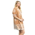 thumbnail image 2 of Umgee Paisley Mandala Print Babydoll Dress, 2 of 3