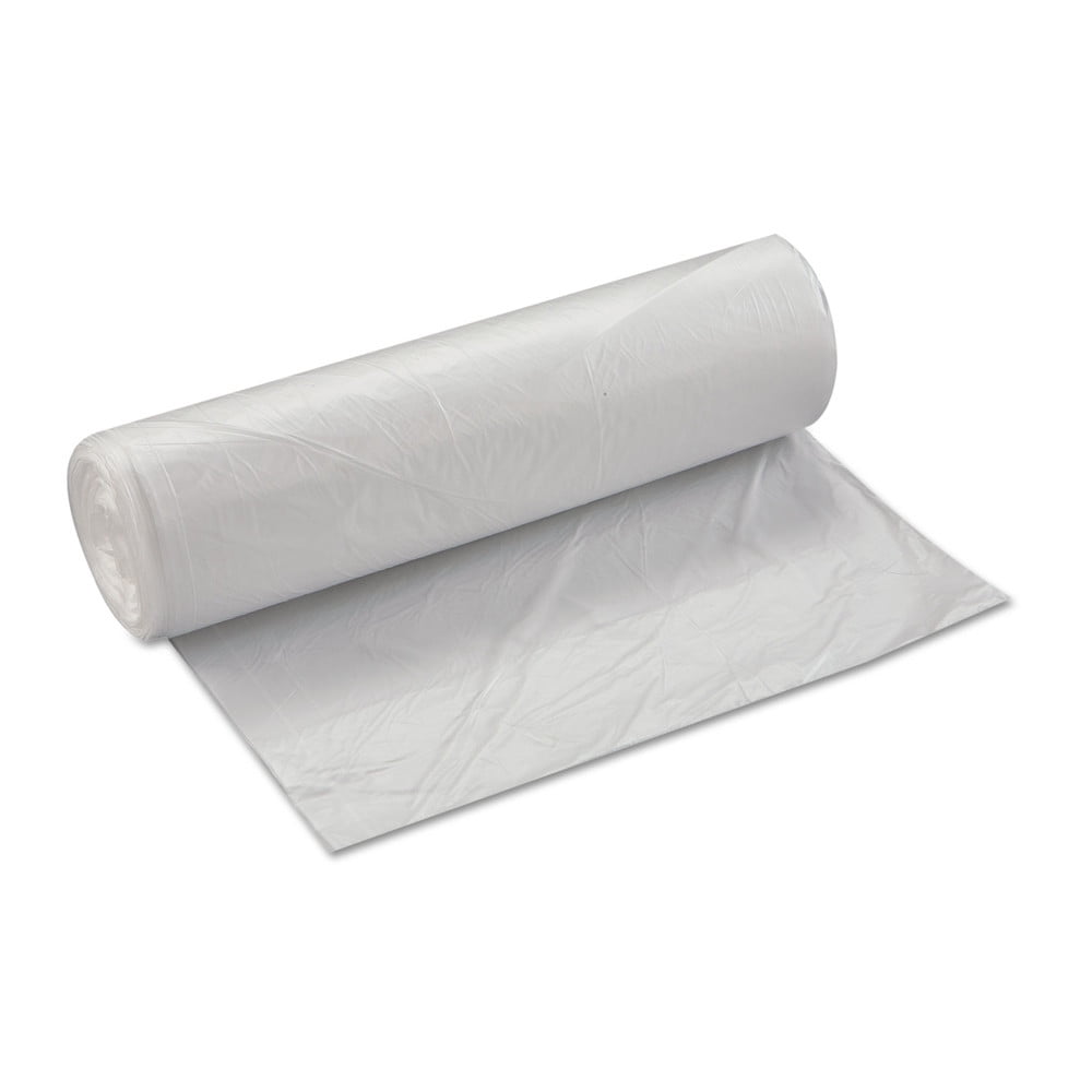 Inteplast Group High-Density Can Liner 17 x 18 4gal 6 Micron Clear 50/Roll 40 