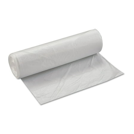 

Inteplast Group S404814N 45-Gallon 14 Microns 40 in. x 48 in. High-Density Interleaved Commercial Can Liners - Clear (250-Piece/Carton)