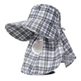 thumbnail image 3 of Shadoumai Hat with Fan Unisex USB and Solar Powered Fishing Brim Ventilador Wide Sunhat Outdoor Cooling Hats Hot Weather, 3 of 4