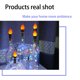 thumbnail image 3 of 10 Uds [blanco cálido] Luz de tapón de botella de llama luz LED de cadena luz de tapón de botella de vino ANGGREK  Otros, 3 of 8