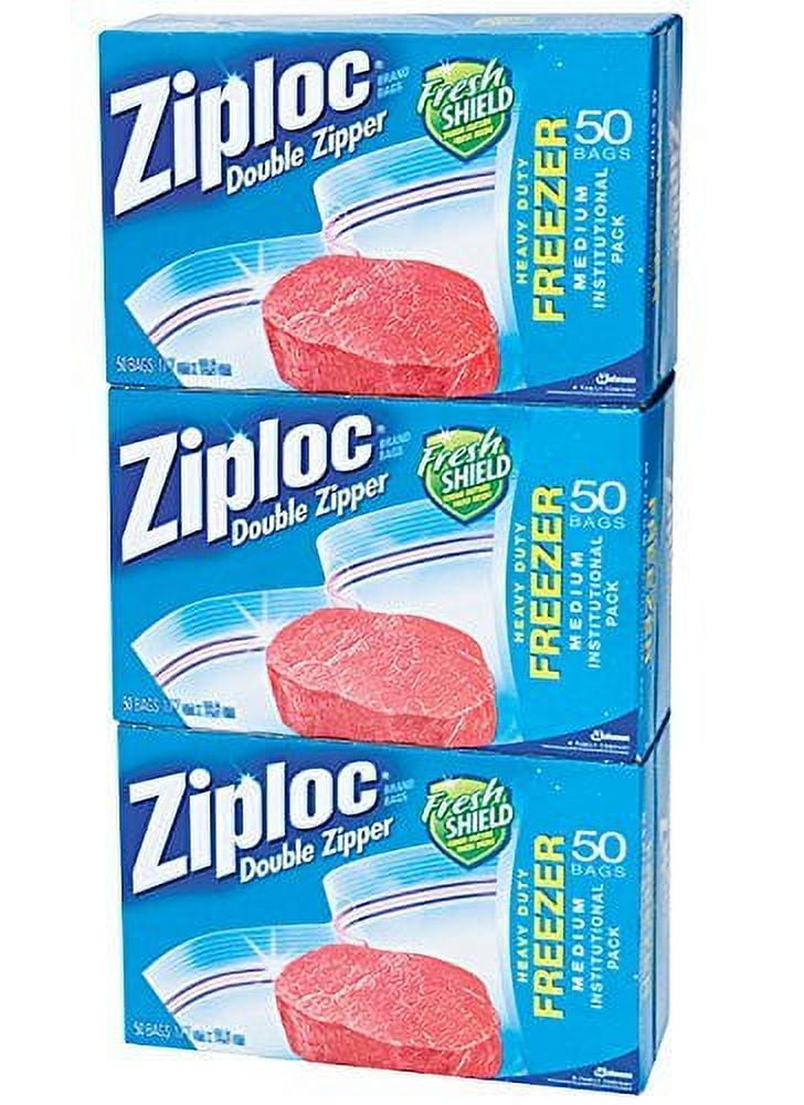 Ziploc 1 Qt. Double Zipper Freezer Bag (19-Count) - Darrington