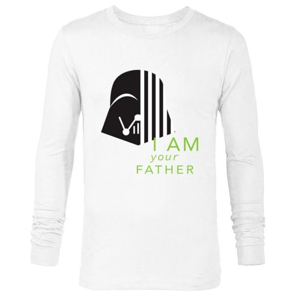 Star Wars Darth Vader I Am Your Father Stylish - Long Sleeve T-Shirt for Men - Customized-White