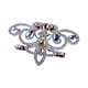 thumbnail image 5 of Cadena para pierna para danza del vientre, accesorios de baile, cadena para pantorrilla brillante, joyería para el cuerpo para celebración, bodas,, 5 of 8