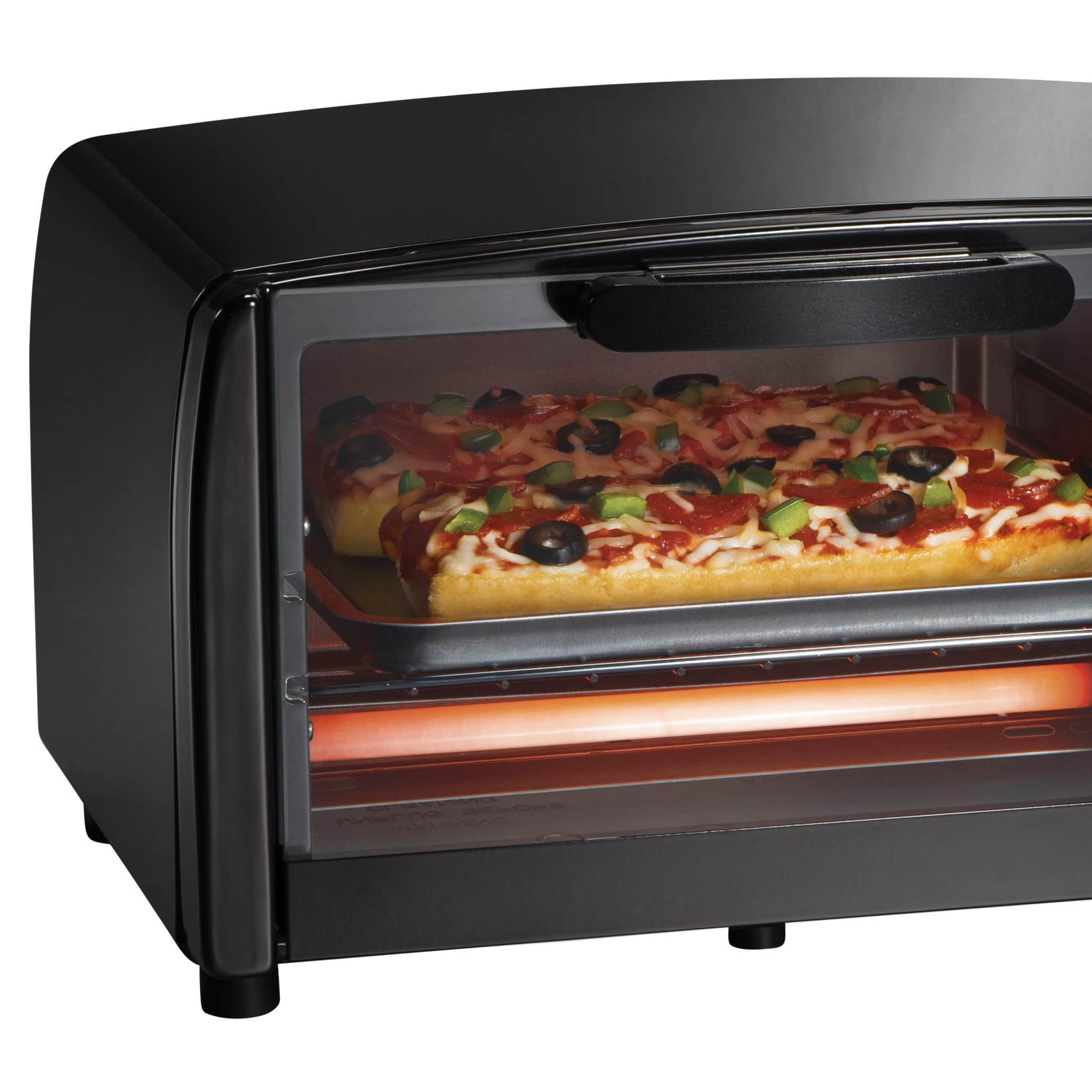 31116PS  Proctor Silex Toaster Oven: 4-slice with broil function, white –  Healthy Bear Cookware
