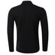 thumbnail image 2 of Camiseta de manga larga informal de color liso con solapa para hombre: 35 % poliéster/65 % algodón, tallas S-XXL, adecuada para el trabajo y las fiestas, 2 of 7