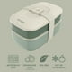 thumbnail image 3 of Bento Box Bentgo Classic con 3 compartimentos y juego de utensilios, color caqui, 3 of 7