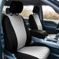 thumbnail image 2 of TLH Gray Full Set Neosupreme Custom Fit Seat Covers for 2021 - 2023 Ford F150 XLT | Lariat | Raptor with Water Resistant Neoprene Insert, 2 of 8