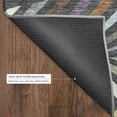 thumbnail image 6 of Addison Rugs Mayfield Premium Machine Washable Transitional Mid-century Modern Charcoal Rectangle Rug, 5' x 7'6", 6 of 8
