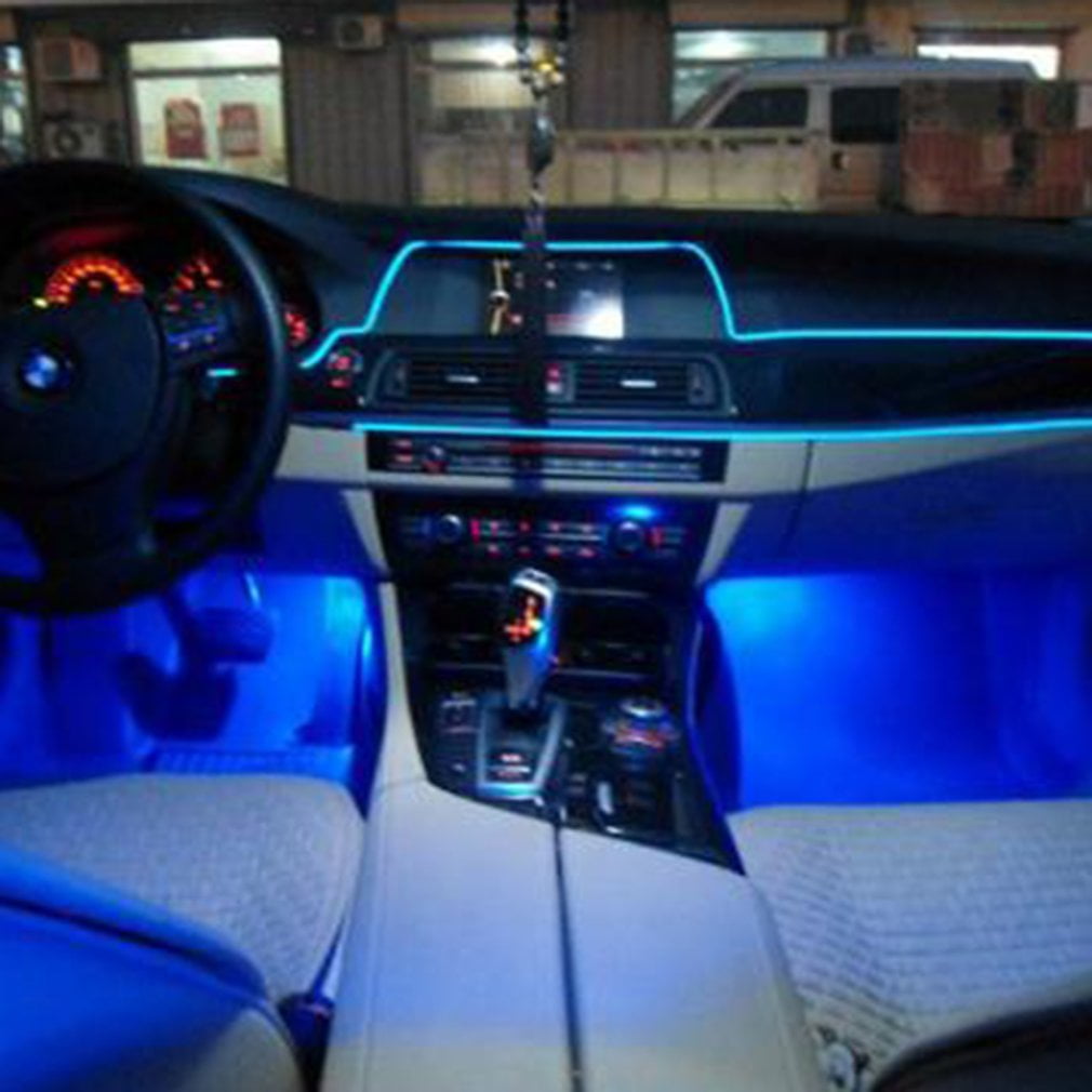 Details about   RGB LED Car Interior Bluetooth Light Strip W/ Remote Floor Decorative Atmosphere 